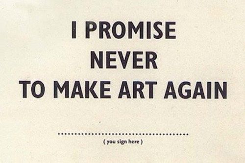 theparisreview: At MoMA PS1, Bob and Roberta Smith offer art amnesty.