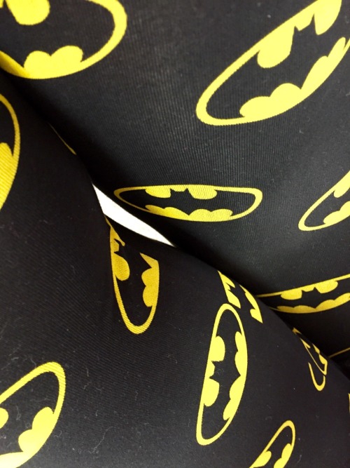 burninglikea-bridge:Yes, I did wear Batman leggings to work today. I have an exciting package waitin