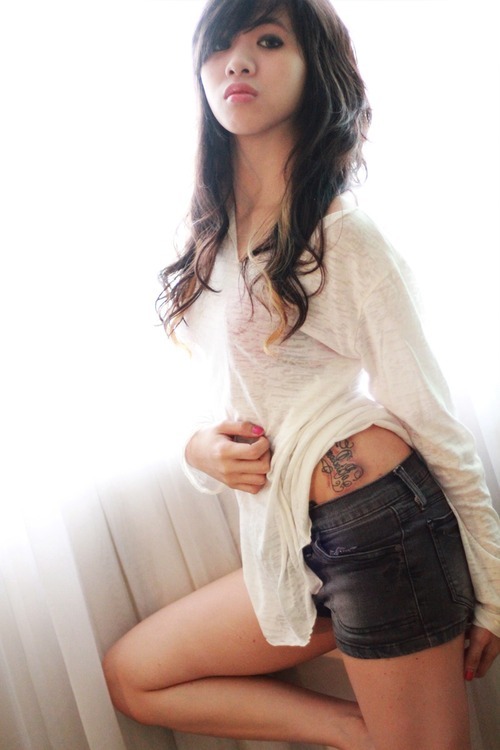 pinaybabesnow: Tall and slender Pinay babe in denim shorts and&hellip; Watch Sexy Babes Porn Vid
