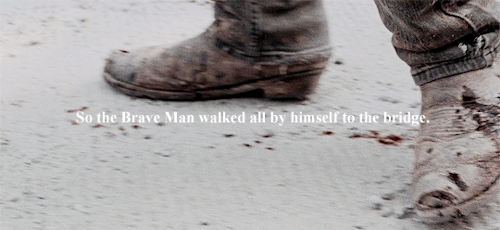 ronanlysnch:did the Brave Man go to his friend’s house after that?                                  