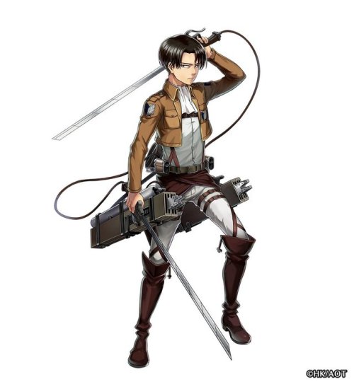 Porn photo Official character visuals: SnK x Valkyrie