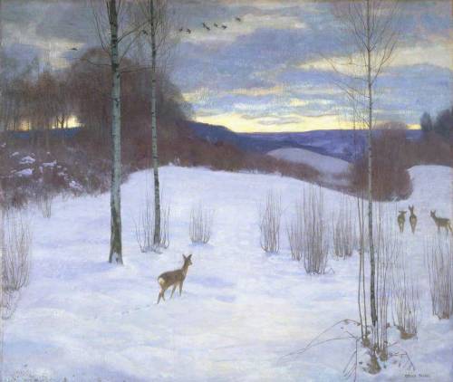 Snow in the Tyroll   -   Adrian Scott Stokes British 1854-1935