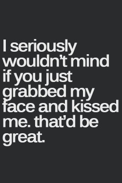 puertorican-princezz:  Lol :) a kiss would