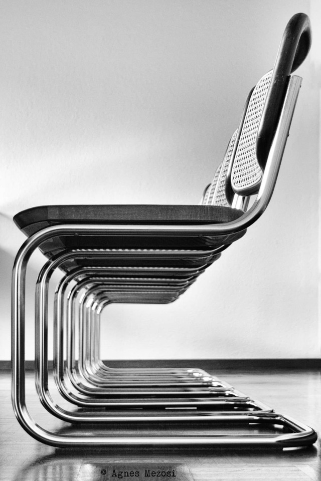 bauhaus-movement:Marcel Breuer, Cesca Chair, 1928. Photo by Ágnes Mezösi