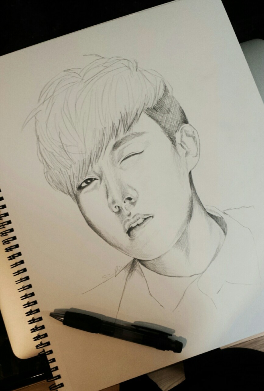 Jhope/ Jung Hoseok Pencil Sketch by mehreen34 on DeviantArt