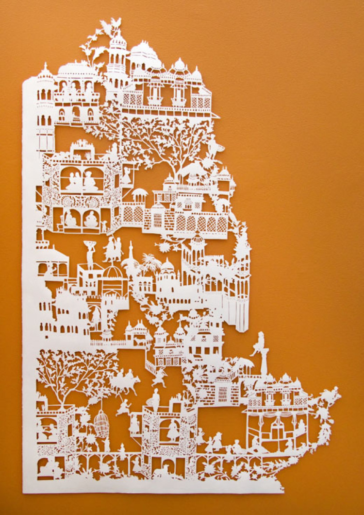 unicorn-meat-is-too-mainstream:  Papercut Arwtorks by Emma van Leest 