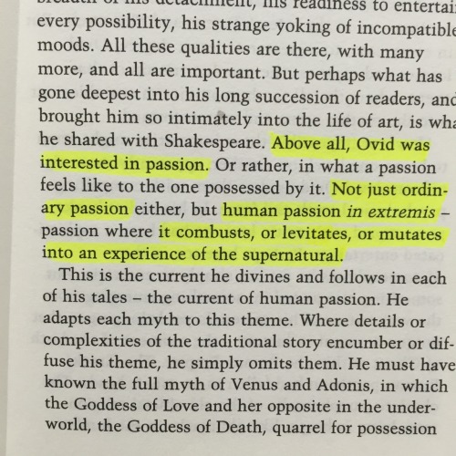 ar-rad:Ted Hughes, Tales from Ovid