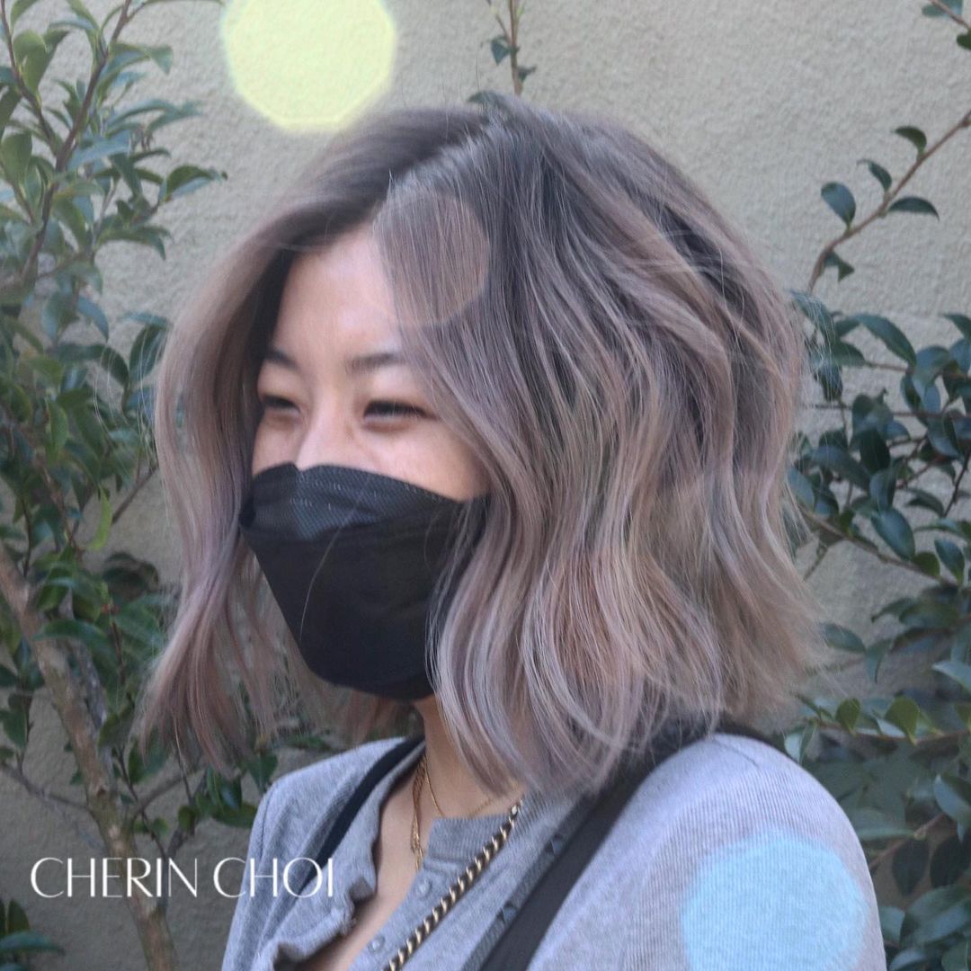 Hair By Choi.Ce — Happiness In Cool Toned Hair. Ash Blonde On Asian...