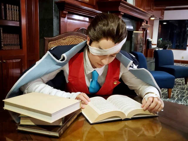 Loving the amount of Ace Attorney I've been seeing around here lately! I didn't get many photos from when I wore Apollo 