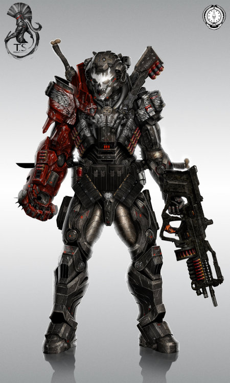 metalsaurus:  Helldivers Ajax, Marvok, [unknown], Winchester, British Helldiver, Zatoichi, Mercury, and Ares by St. Theo 