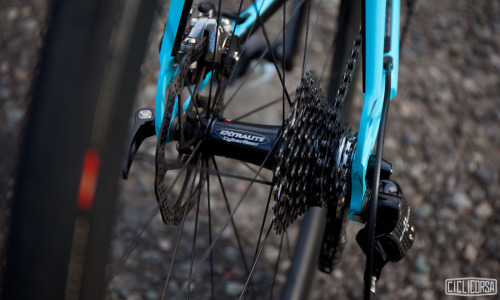 ciclicorsa: Legend Fedaia road bike, equipped with Cicli Corsa custom wheels