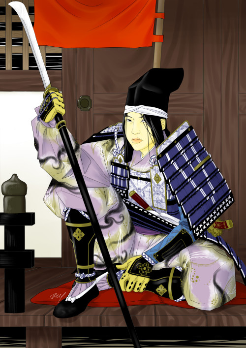 Hangaku Gozen (Lady Hangaku), also known as Itagaki Gozen, was born in the Jou family, linked to the