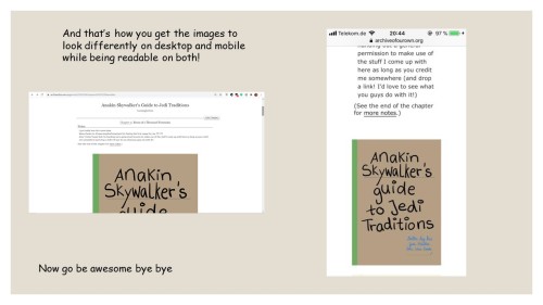 jasontoddiefor:A helpful How to guide for embedding images on AO3 (yes, I even included the HTML thi