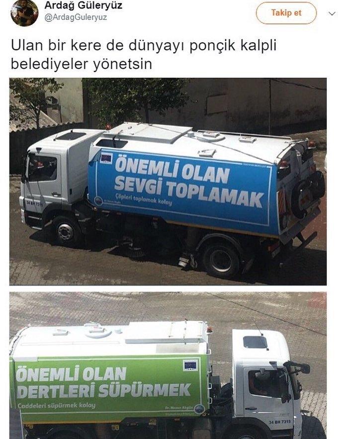 Ulan bir kere de  dünyayı...