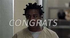 gifthetv:  Congrats to Uzo Aduba on winning her first Emmy for playing Suzanne “Crazy