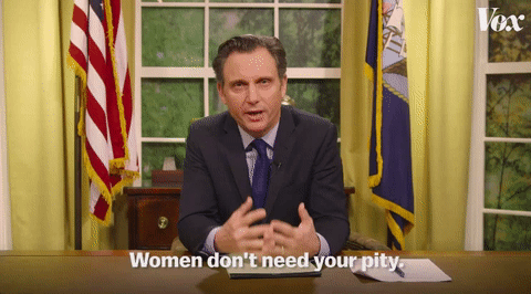 vox:Tony Goldwyn has some words from the White House about the state of our feminist union Watch the