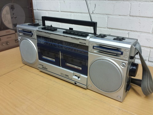 Philips Super Tandem D8334 Ghetto Blaster, 1984