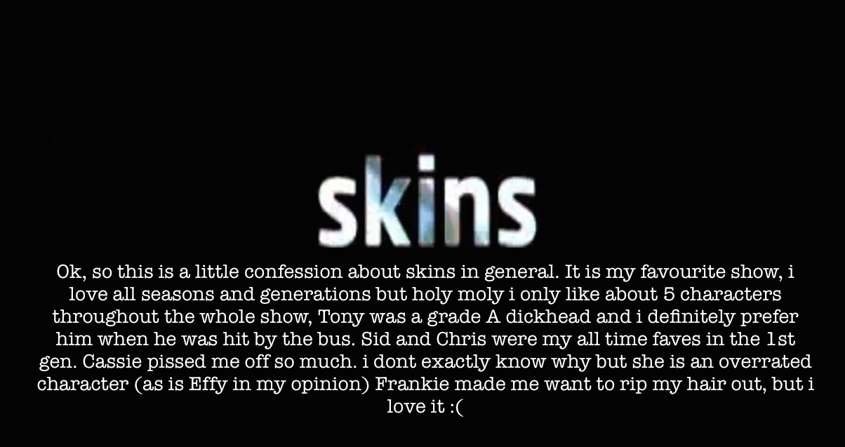 confessionalskins:  by Harry-kkkkk0isser Capital, Corp. 