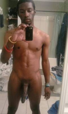 Nude Selfshots of Black men