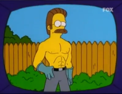 herearebeautifulmen:Ned Flanders : herearebeautifulmen.tumblr.com