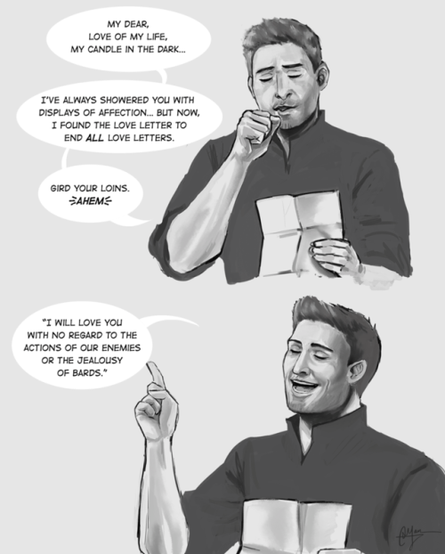 codenameyan:Alistair’s love letterWARNING: THIS IS A SAD COMIC.I thought this idea up more than a ye