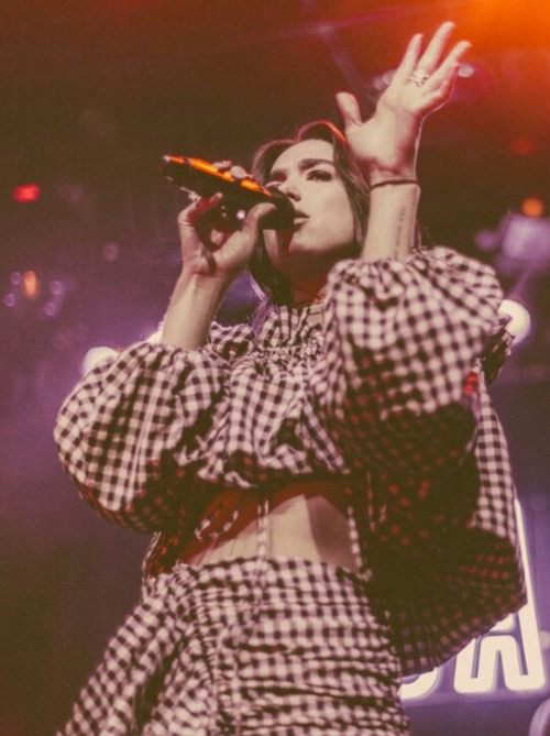  Dua Lipa performing at the Irving Plaza in New York on March 1, 2017Ph: Sara Feigin