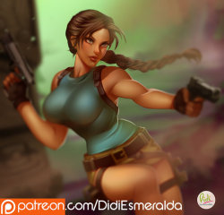 didiesmeralda:    Lara Croft Commission