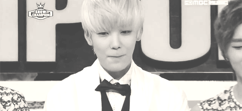 awayxxx-blog-blog:When Zelo has to kiss his noona for the first time.. ♥