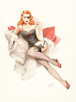 pinupgirlsart:  (via Maly Siri – Pin Up