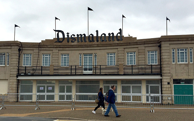 unitedposters:    Welcome to Dismaland, where life isn’t always a fairy tale! 