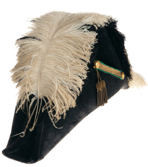 The bicorne hat, so named because of its two horns, is a descendent of the tricorne. Though the bico