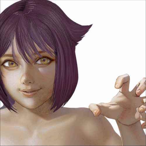 painting a certain demon girl :3