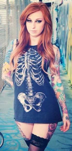 Tattoo'd ladies&metal