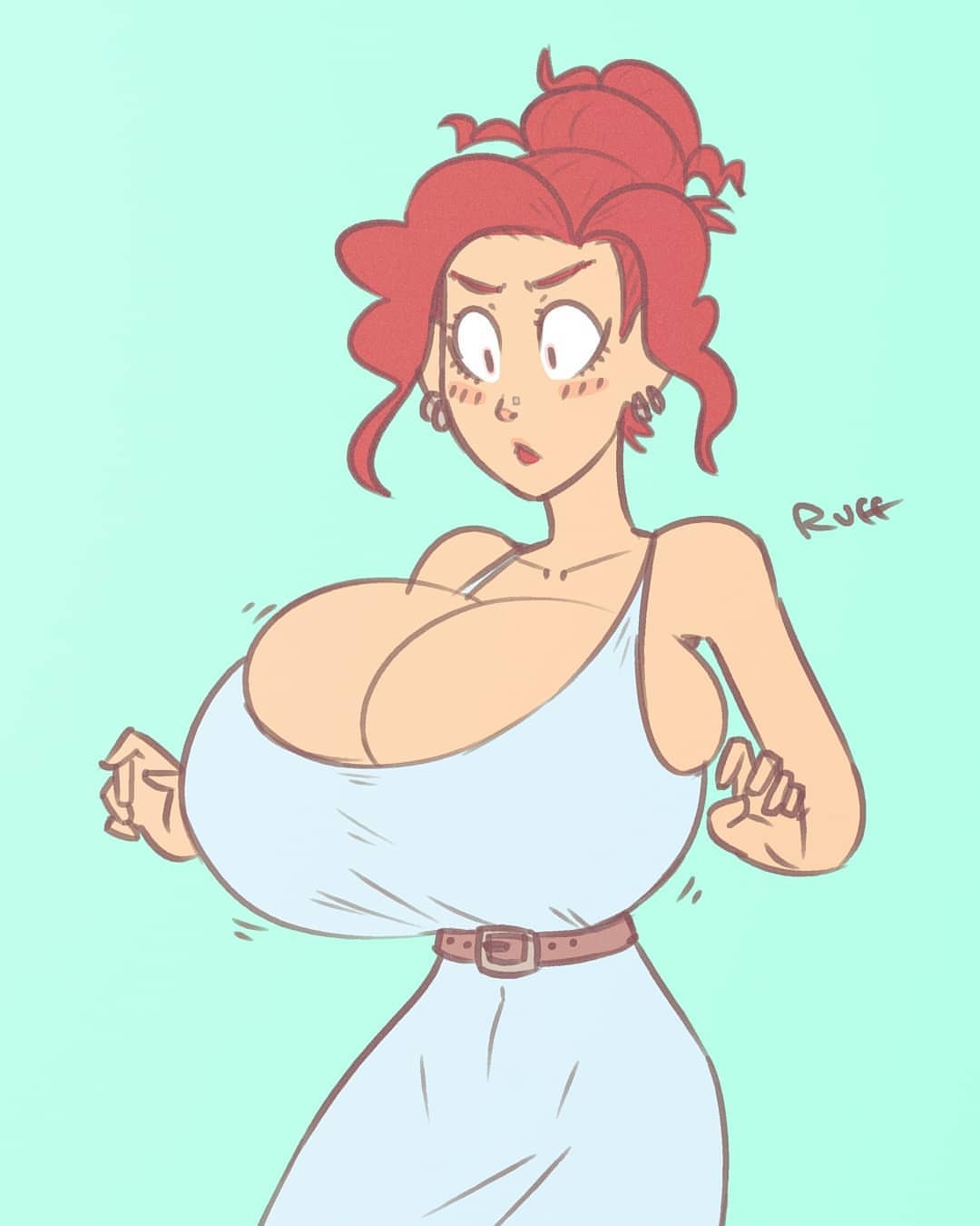 ruffsketches:thats a change… #drawing #sketch #cute #girl #gaming #games #anime