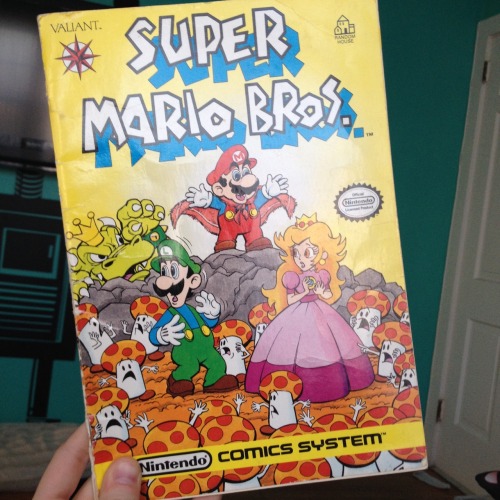 I recently came across a photo set with some Nintendo Comics System covers, and I thought I’d 