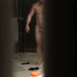 Gay shower hidden cam