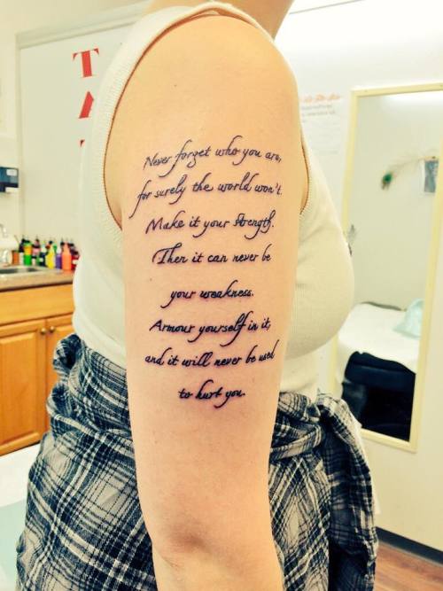 padawanbrittany: My two new tattoos! Before anyone says anything, my arm isn’t straight in the