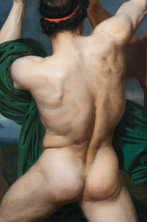 antonio-m: William-Adolphe Bouguereau (French, 1852), Battle of the Centaurs and Lapiths (detail)