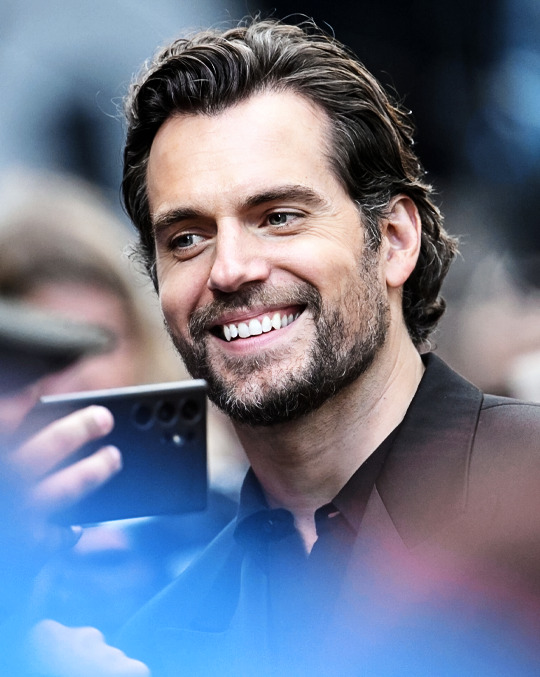 Henry Cavill attends The Witcher series three premiere after