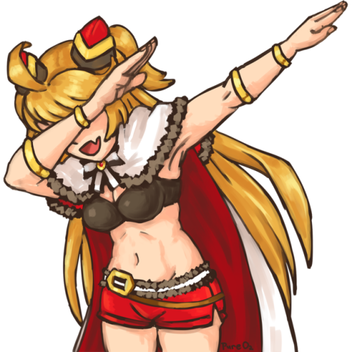 Ezelith from Dragalia Lost dabbing.Throwing in transparent version too!
