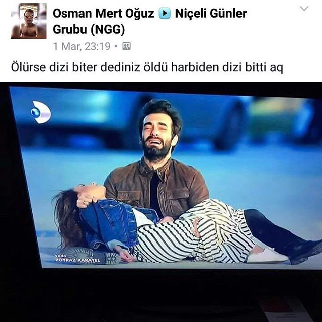 Ölürse dizi biter dediniz...