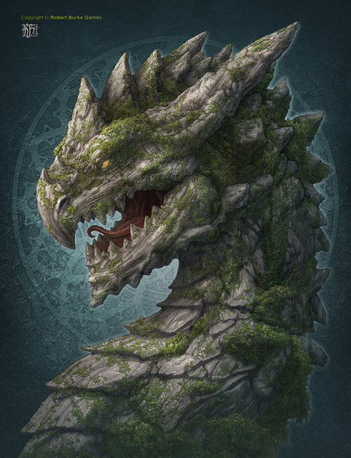 cyrail:  Earth Dragon by kerembeyit Featured on Cyrail: Inspiring artworks that make your day better