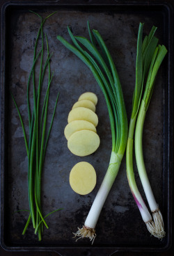 foodffs:  Potato and Green Garlic Crustless