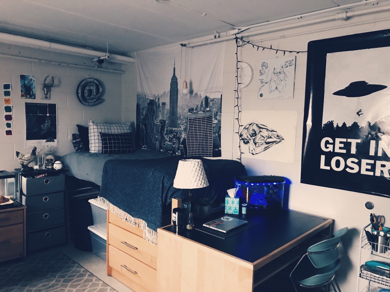 Stunning hipster bedroom ideas tumblr Tumblr Room Inspiration
