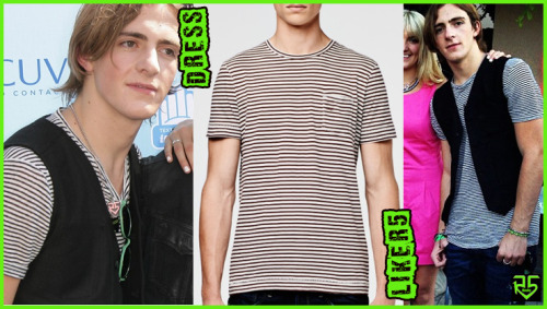 dressliker5: Correct Brad R S/S Tee (Exact)- $55.00 Worn on 8/11/2013 at the Teen Choice Awards