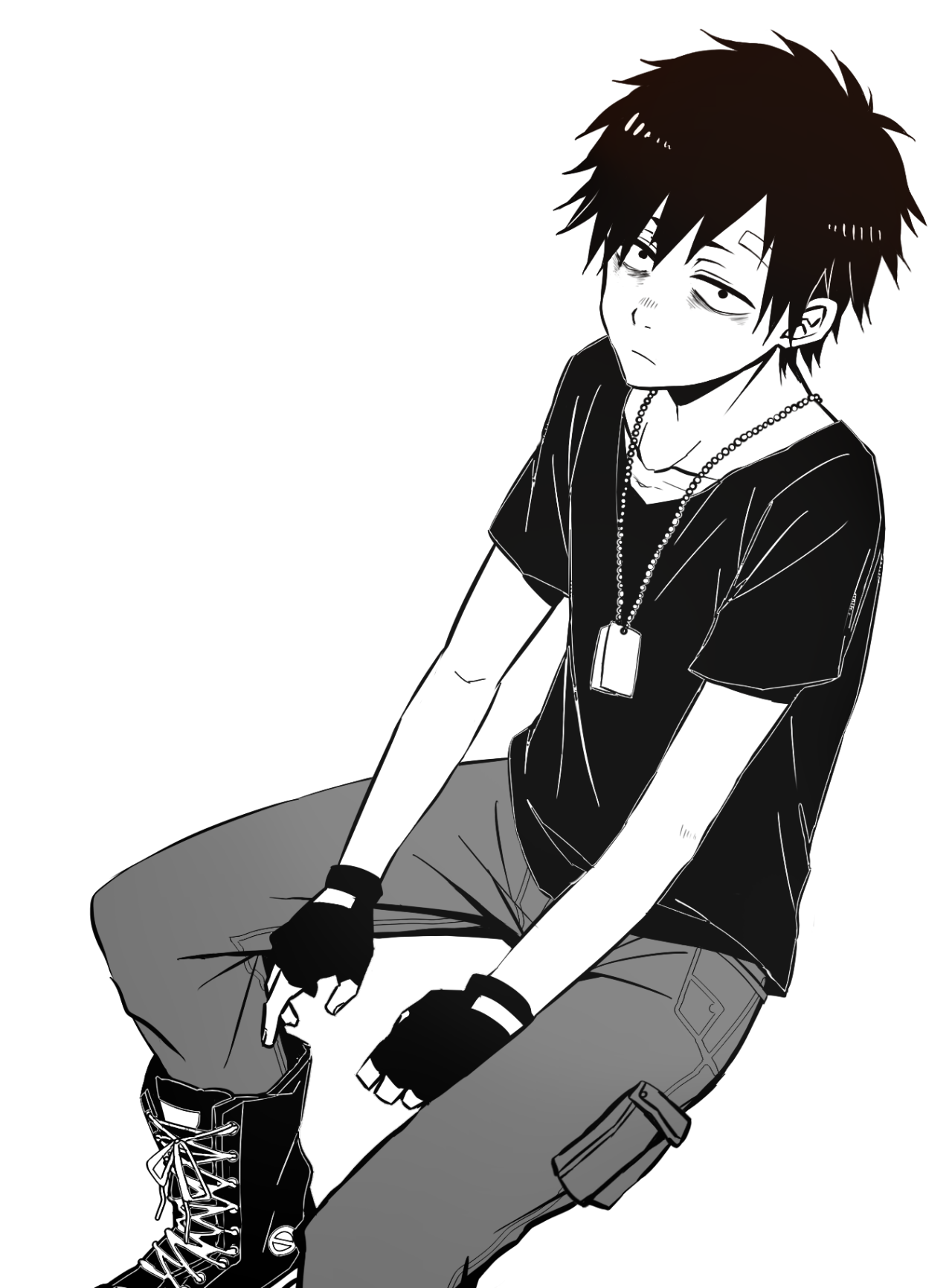 dollfishu:  Young Nicolas ~   Artist ~ くろこげ   ✿ Permission to post artwork