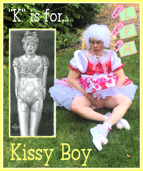 fmatty:“K” IS FOR… ‘KISSY BOY’Special thanks to Vancy (aka PixxxPerson) for such wonderful artwork a