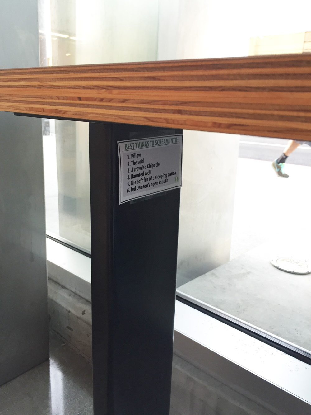 obviousplant:  Left in a crowded Chipotle 