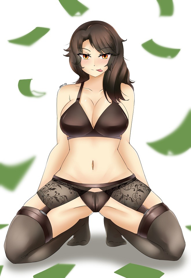 z666ful: Cinder Fall. MAKE IT RAIIIINNNuh! extra image : https://www.patreon.com/posts/cinder-sexy-8082637