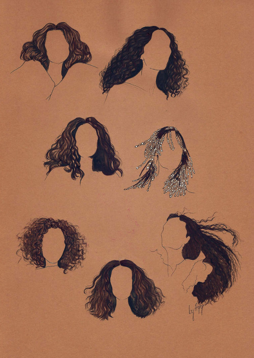 aggsart: (don’t touch my) hair